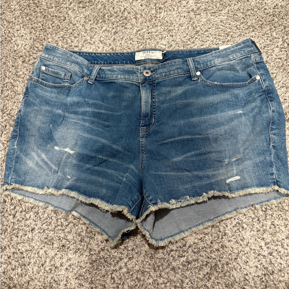 Torrid Jean Shorts Size 22